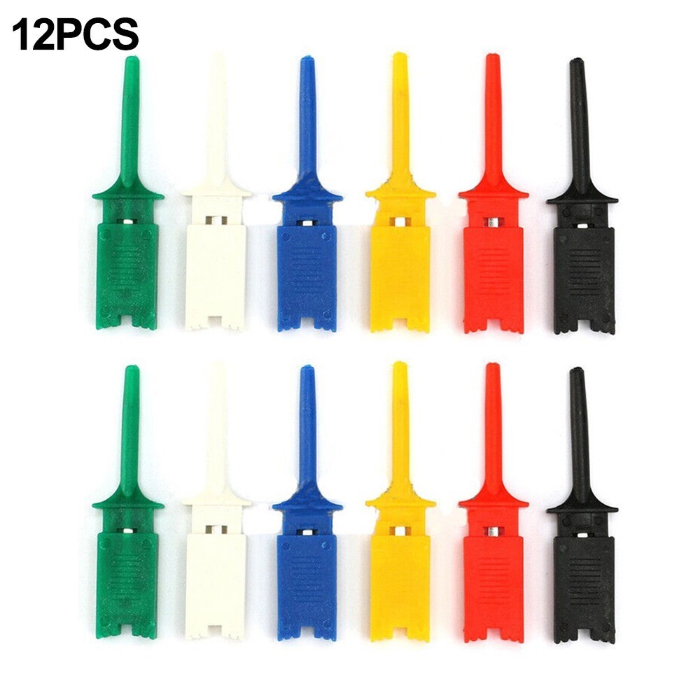 Versatile Testing Clip Hook Set for Mini For Electronics 12PCS Small Size