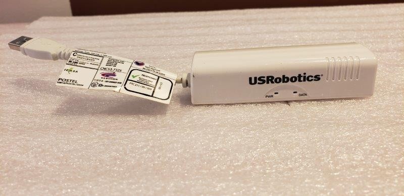 US Robotics 56K 5637 USR5637 V.92 USB Modem - Excellent Condition
