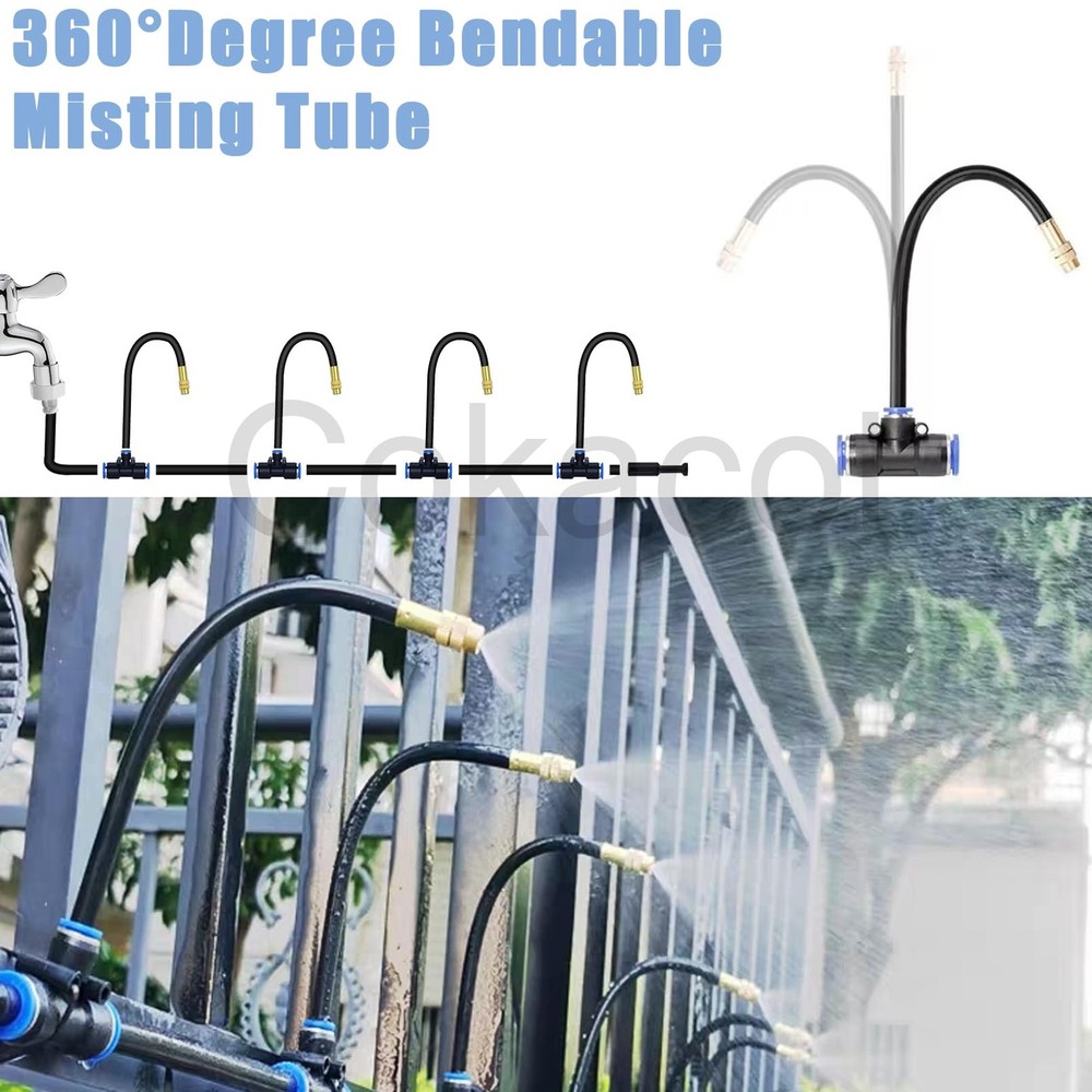 Drip Irrigation System Kit - 49.21Ft 360° Bendable Automatic Garden Watering