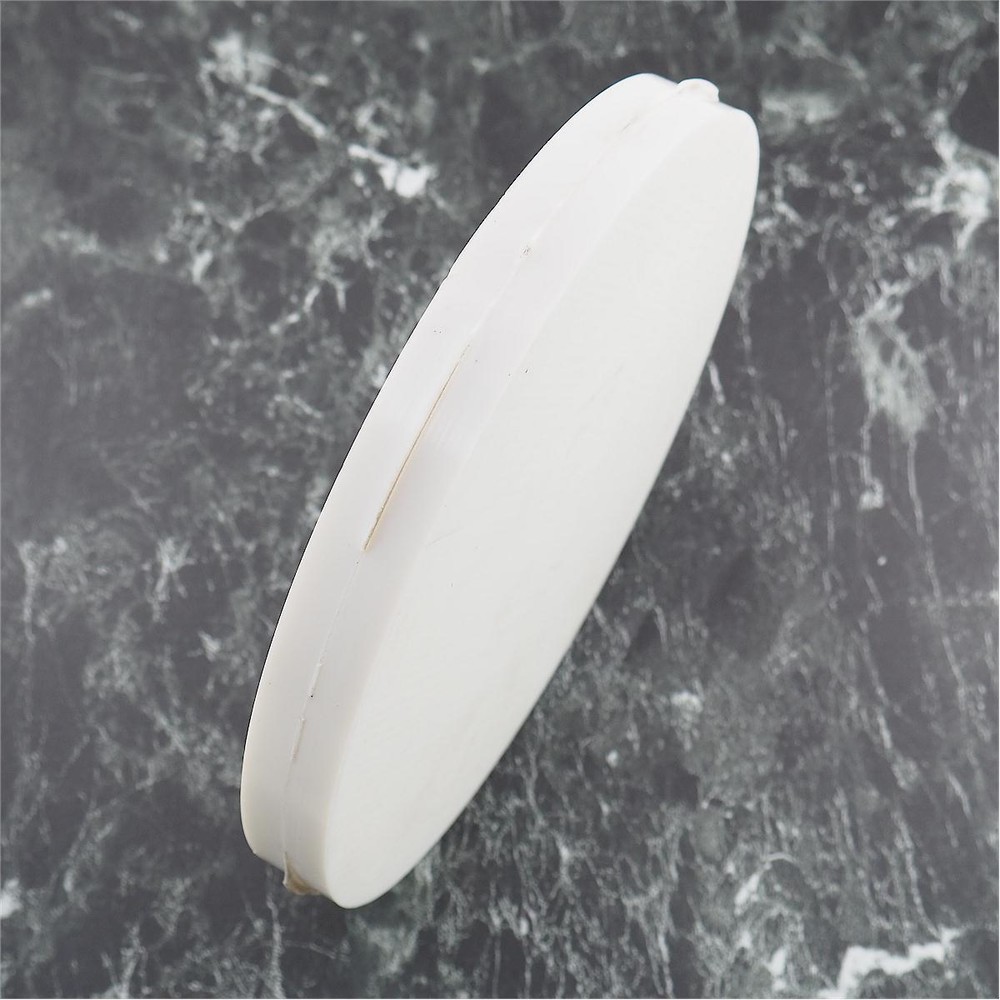 Ertalyte PET-P PLASTIC Solid Round Disk 7-3/8" OD x 3/4" Semiconductor/Military