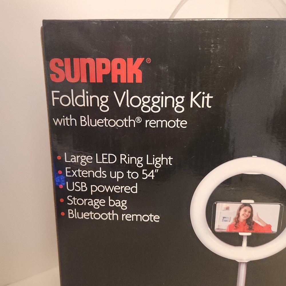 Sunpak Self Storing Vlogging Kit