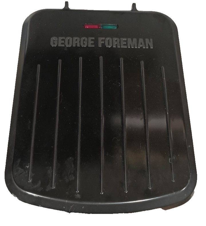 George Foreman 4-Serving Nonstick Grill & Panini Maker with Removable Dishwasher