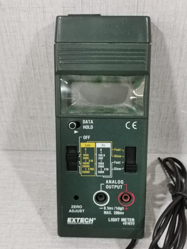 EXTECH Instruments Foot Candle Lux Digital Light Meter 401025