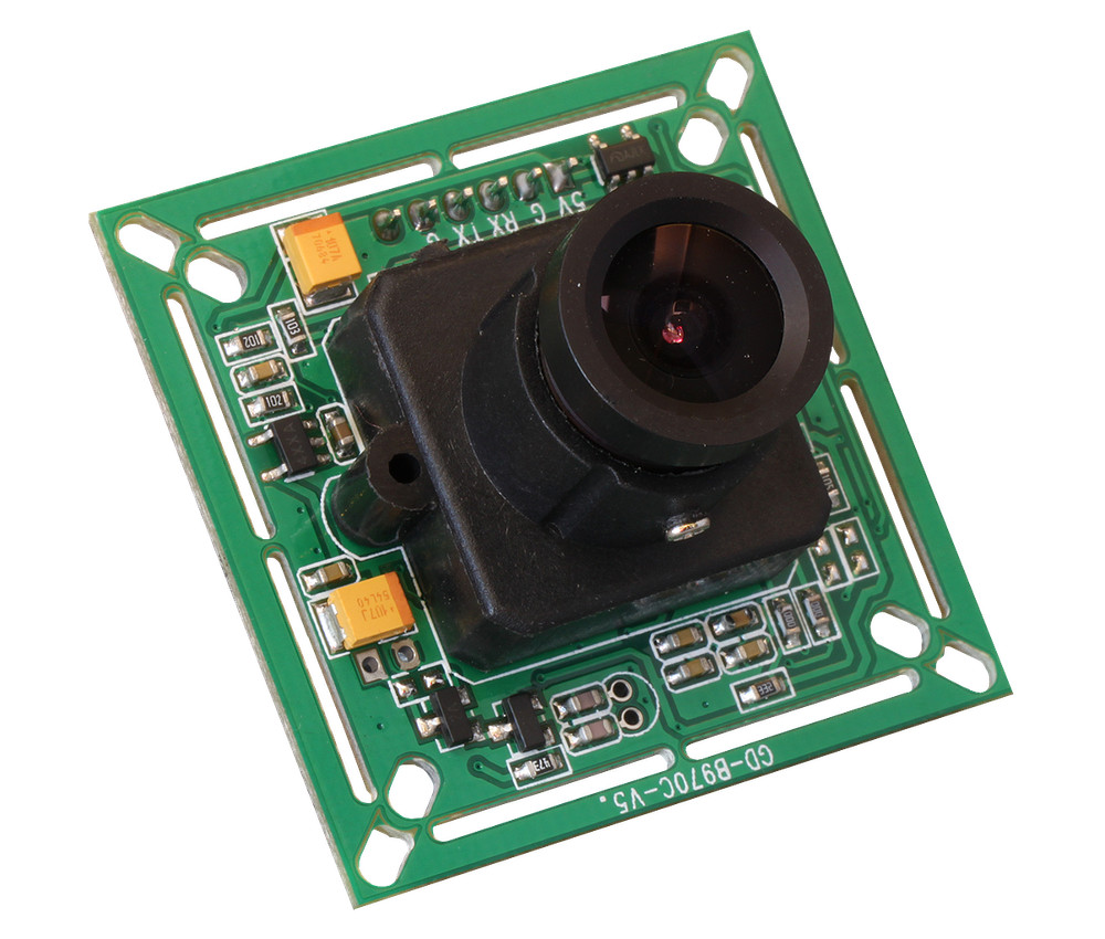 C429-L28 JPEG Compression VGA Camera Module WITH IR-CUT filter mounted on sensor