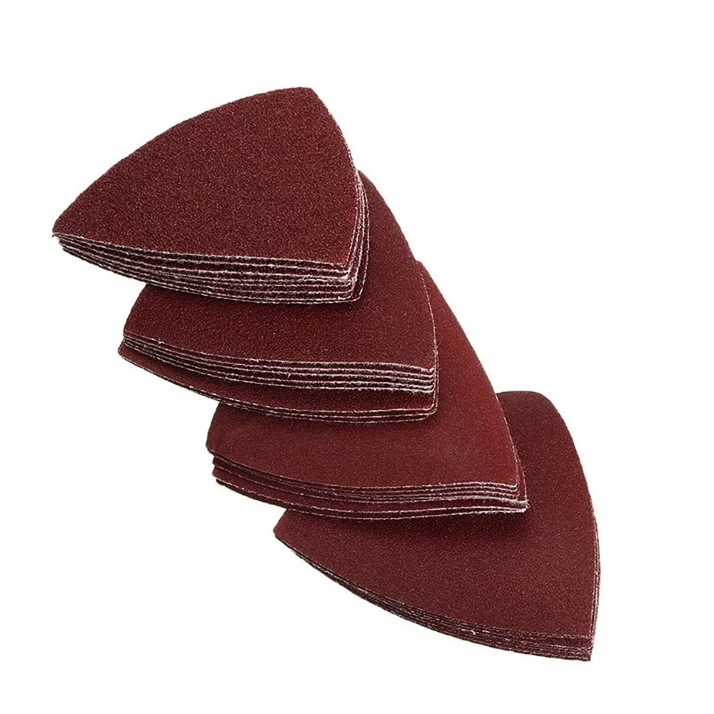 Sanding Sheets Hook and Loop Mouse Sanding Pads Sander Paper Triangle Discs