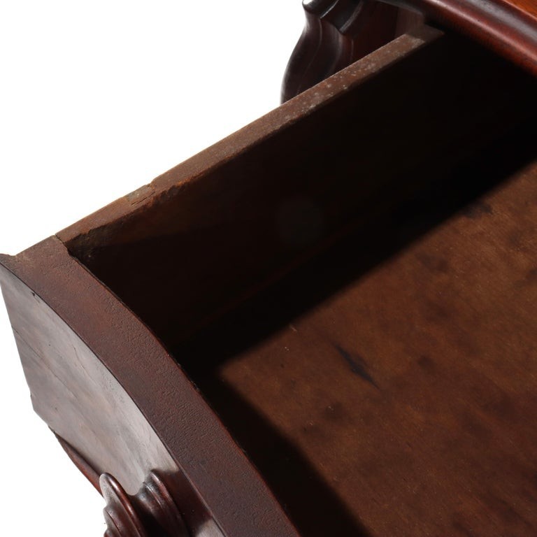Victorian Walnut & Burl Etagere Server C1880