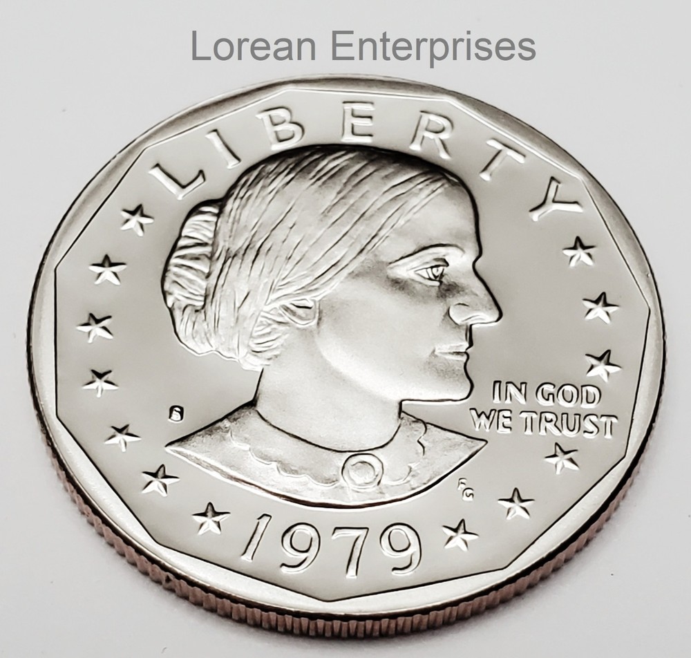 1979 S Susan B Anthony Dollar ✼CLAD PROOF✼ TYPE 1