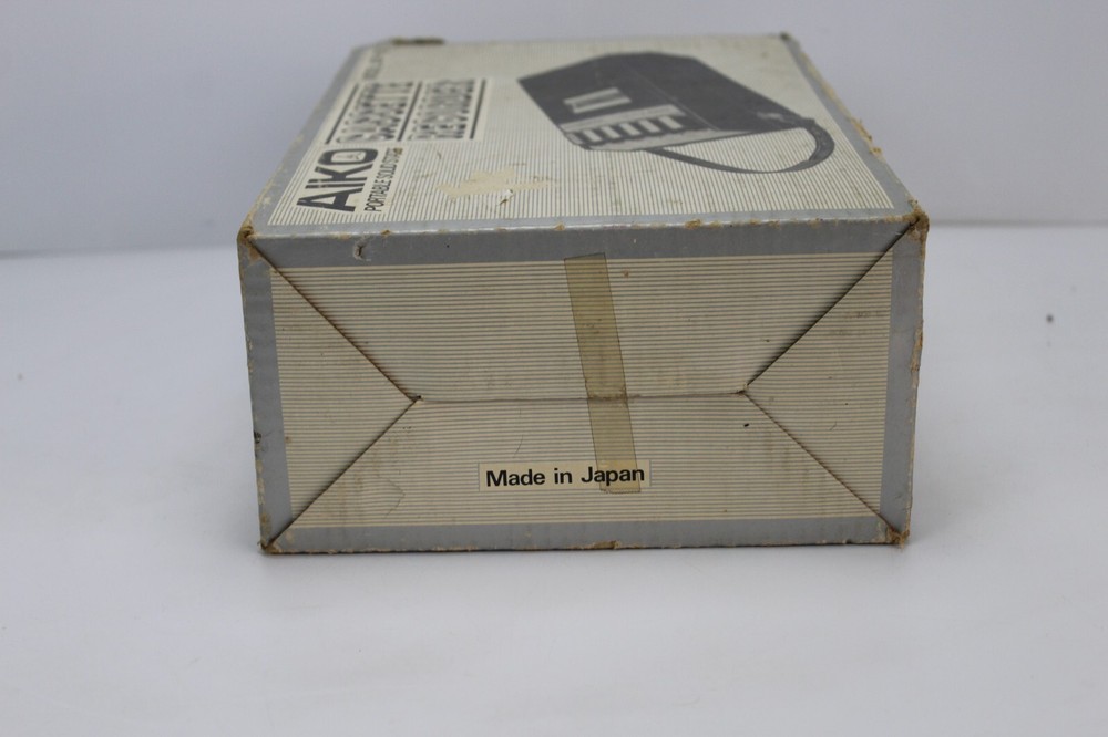 VINTAGE AIKO ATP-701 Japan Solid State Cassette Recorder With Box