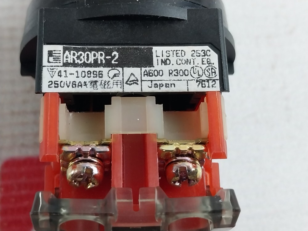 Fuji Electric AR30PR-202B Selector Switch 250V 6A