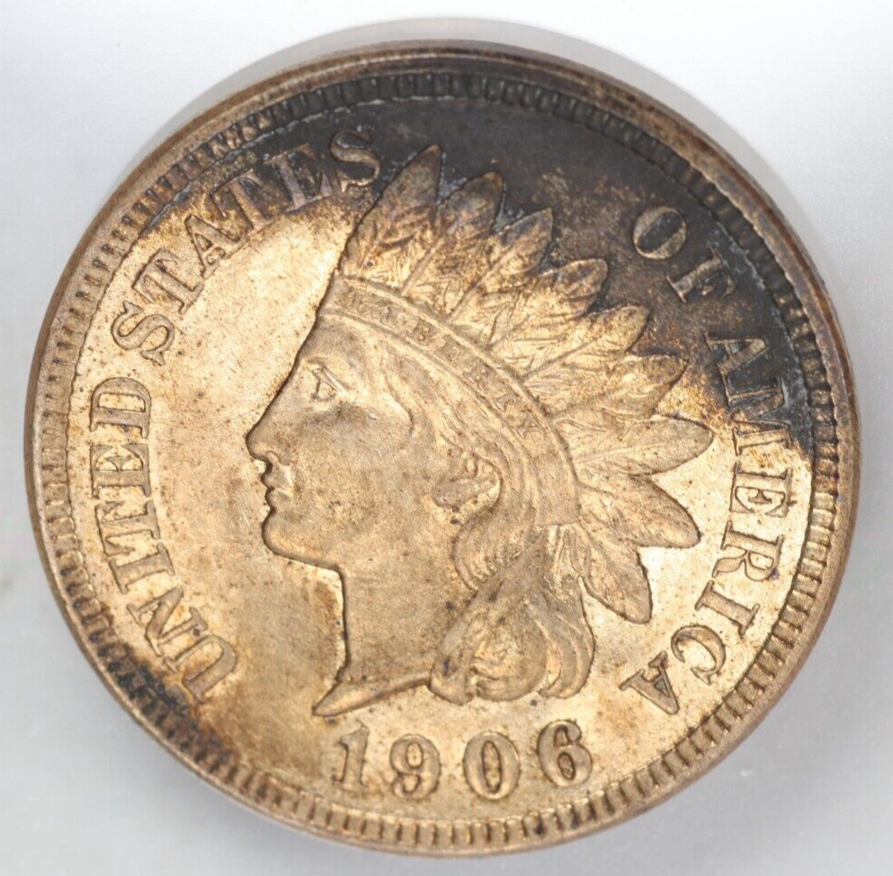 1906 Indian Head Cent 1c UNC