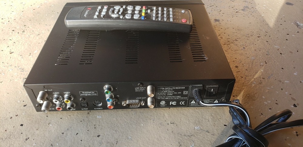 Genuine CS Coolsat 5000 Platinum Digital Satellite Receiver With Remote Control