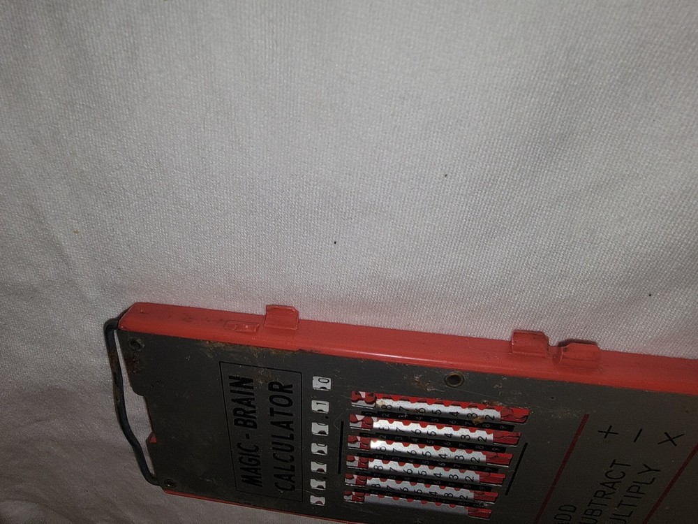 Vtg Magic-Brain Calculator Made In Japan