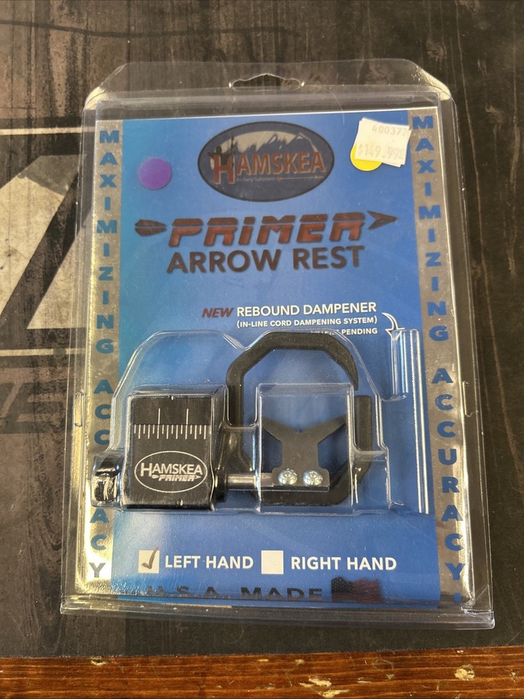 Handles Primer Arrow Rest Left Hand