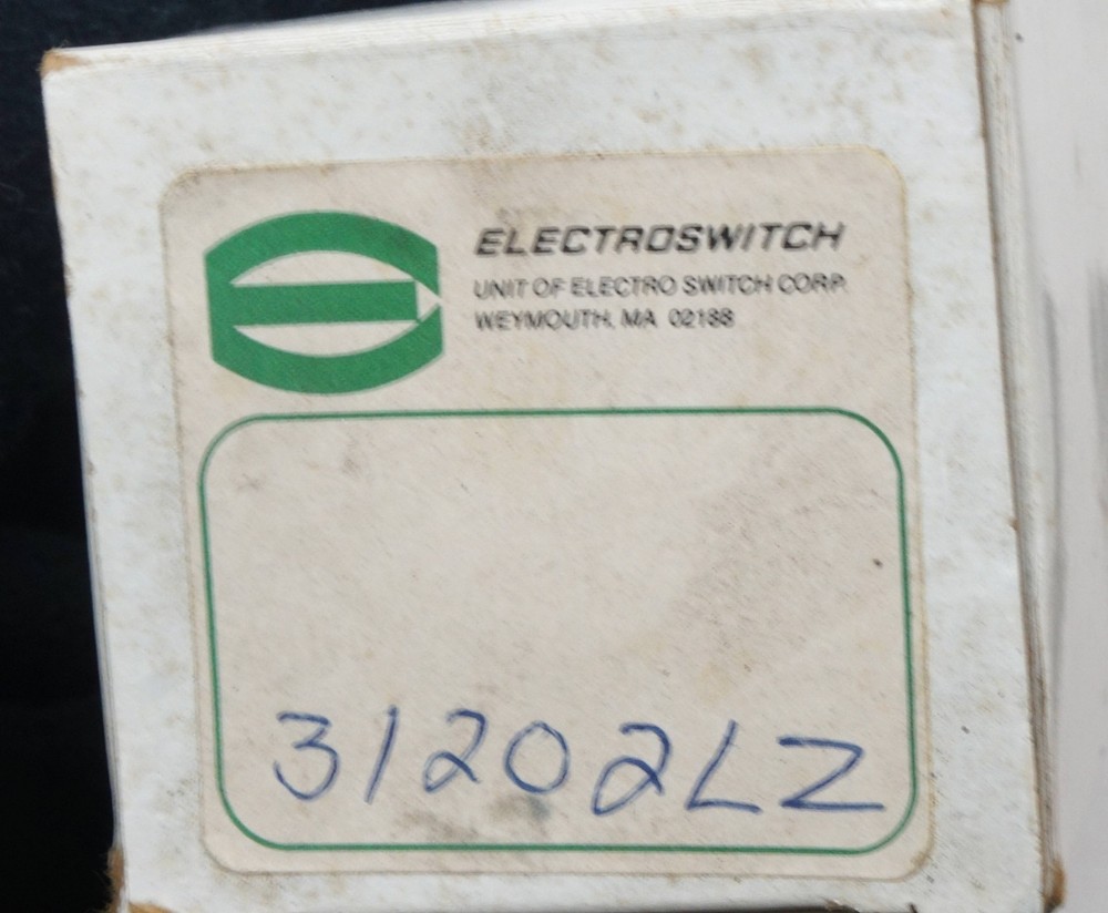 Electro switch 31202L.Z Series 31 Rotary Switch 9241w with Front Panel