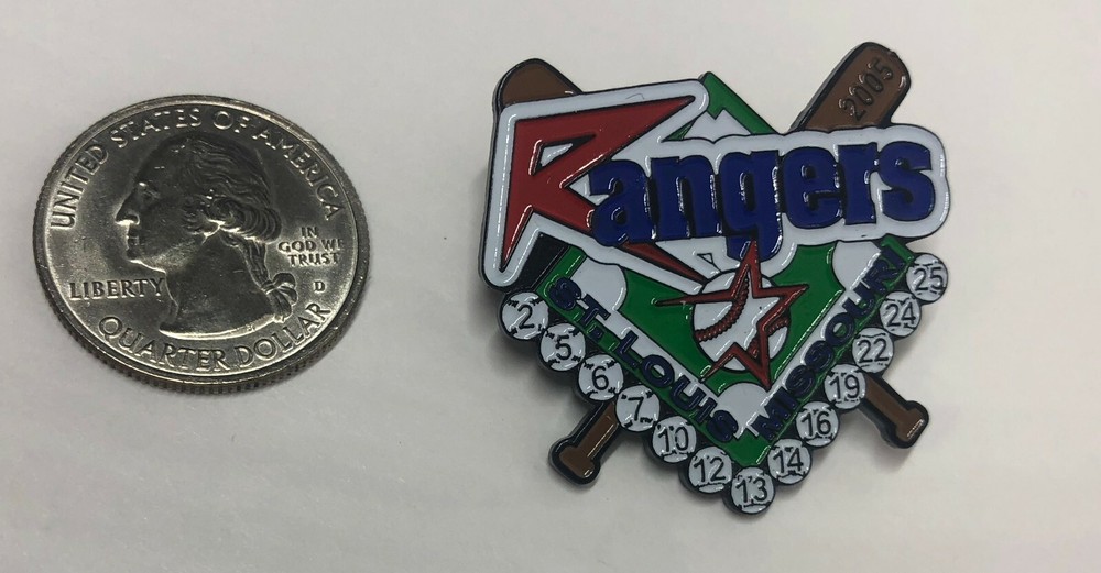 St Louis Missouri Rangers Pin