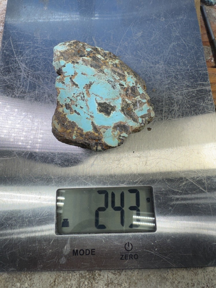 Natural Hubei turquoise nugget