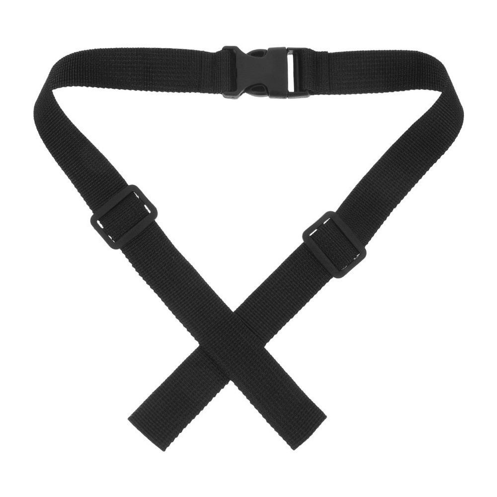 Polyester Adjustable Backpack Chest Strap With Buckle Non Webbing Support