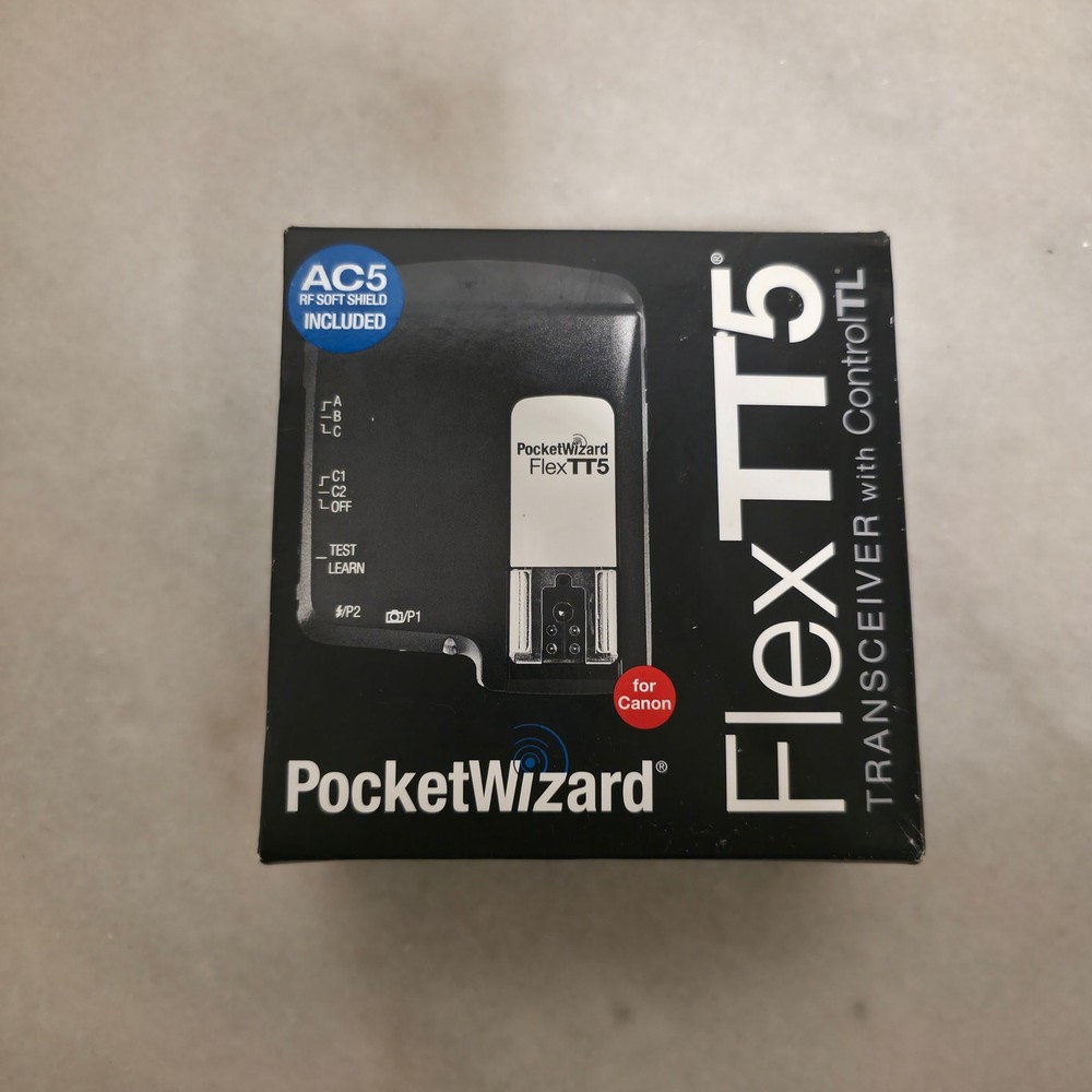 PocketWizard FlexTT5 Wireless Flash Control Transceiver with ControlTL for Canon