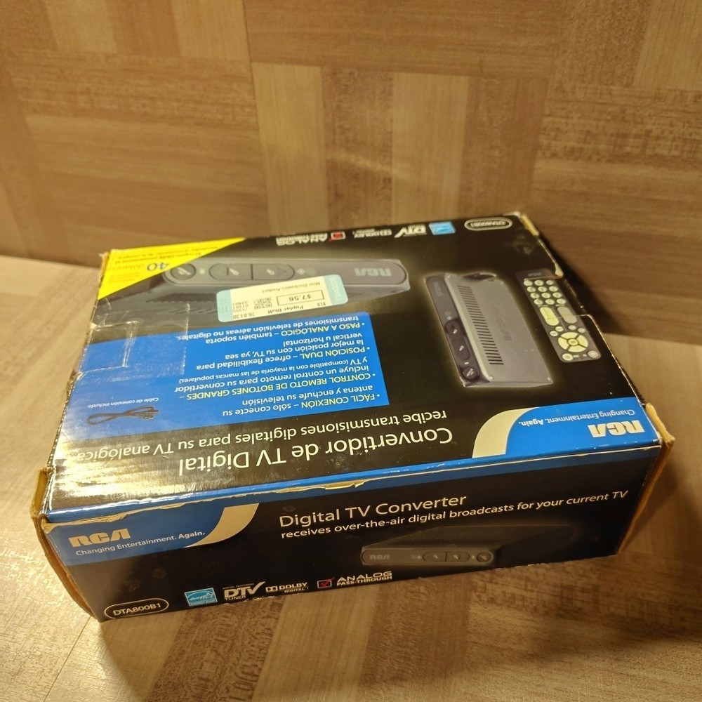 RCA Digital TV Converter Model: DTA800B1