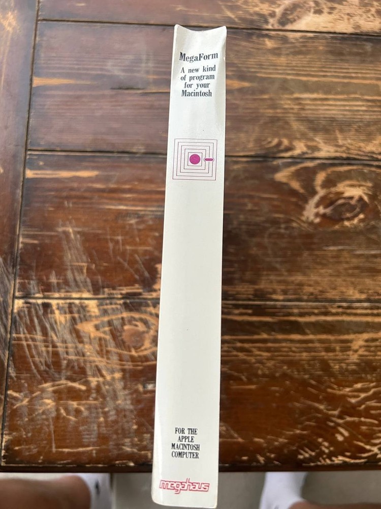 MegaForm for Macintosh Vintage Software Complete Box Manuals Disks
