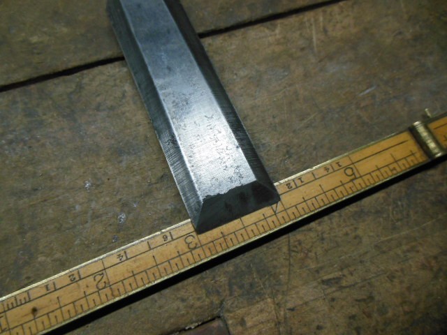vintage STANLEY bevel edge socket style wood chisel 1" old carving tool