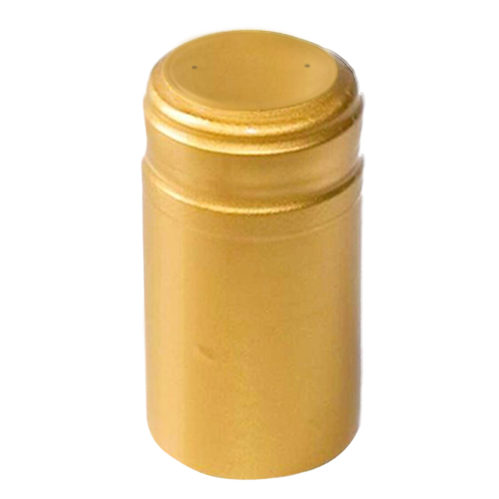 Gold PVC Capsules - 100 ct.