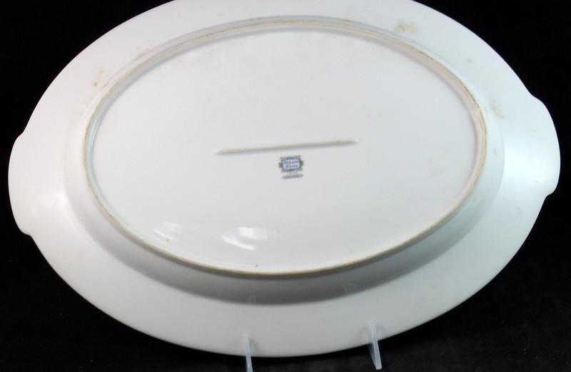 Mikado Harmony 16 1/2 Inch Oval Serving Platter