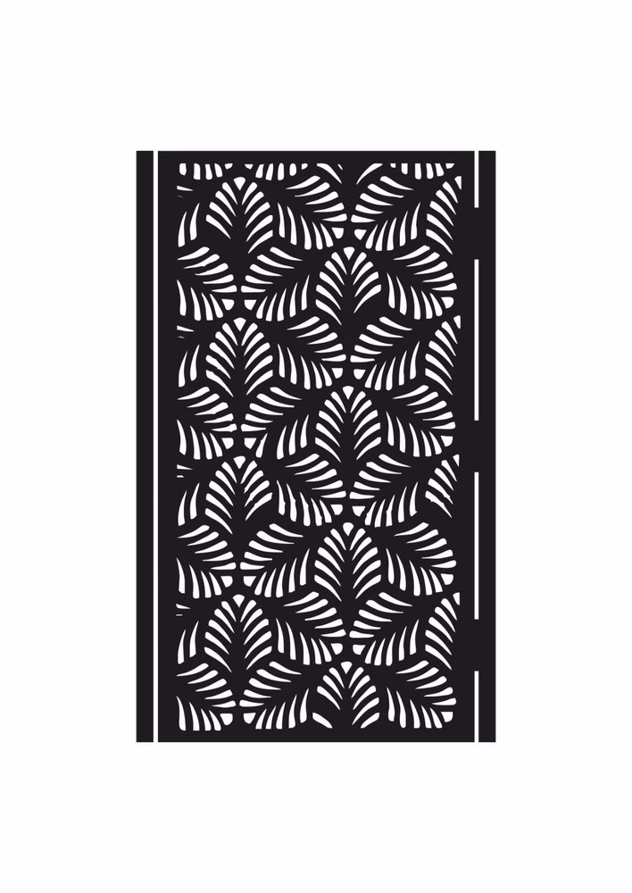 Laser Cut Aluminum Privacy Screen Panel | Monarch Design