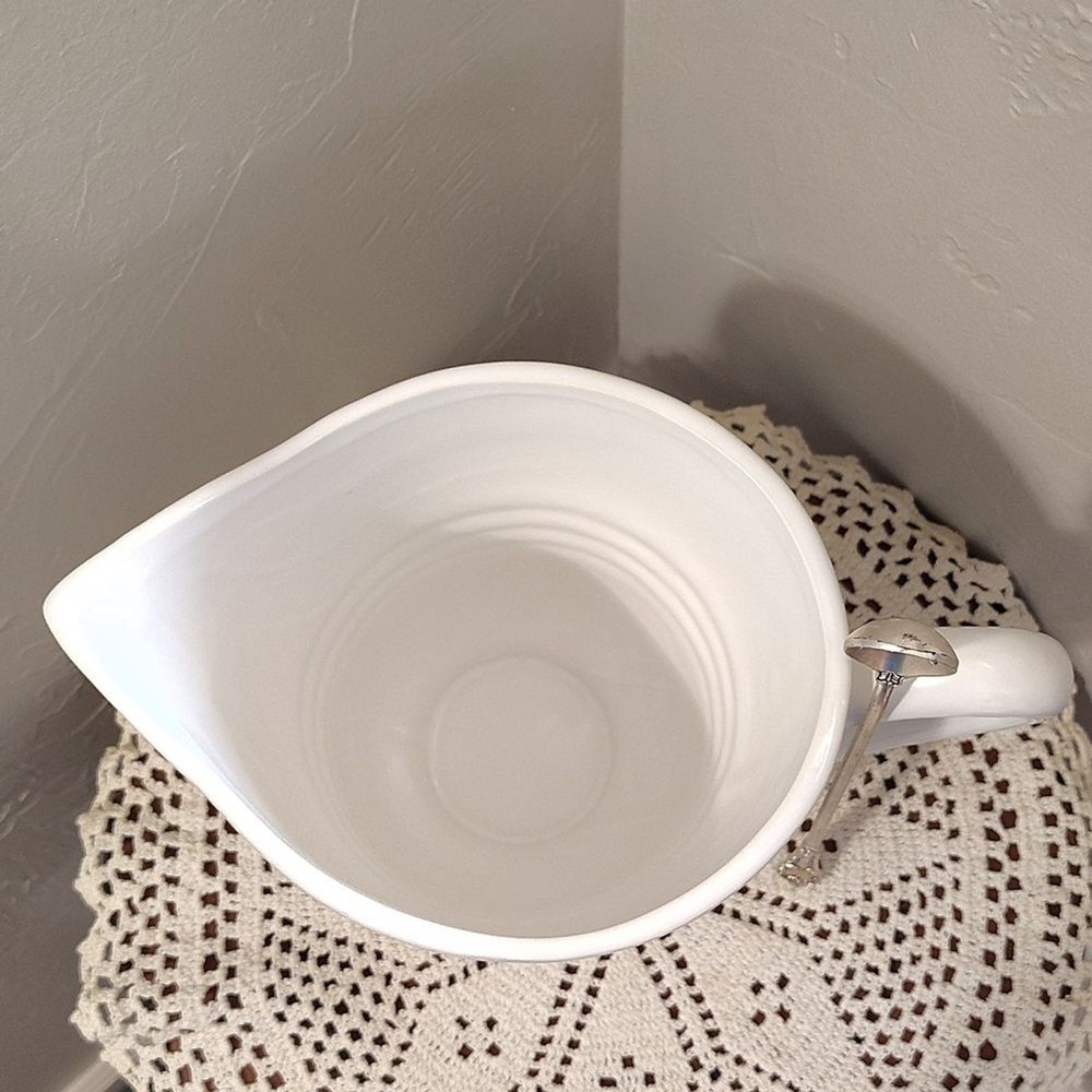 MUDPIE Bloody Mary Pitcher Set White 80 Oz