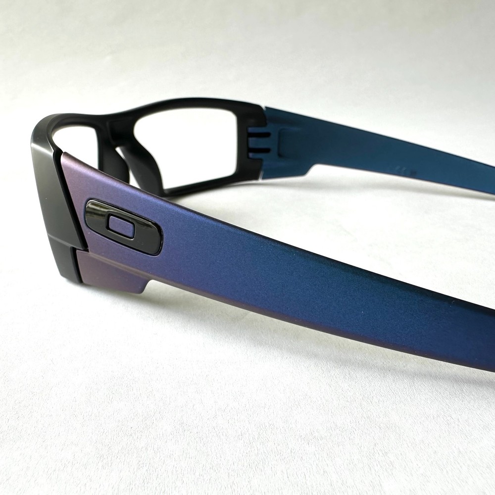 Oakley Gascan Matte Black Blue Ear Stems Replacement Frame Only Authentic OO9014