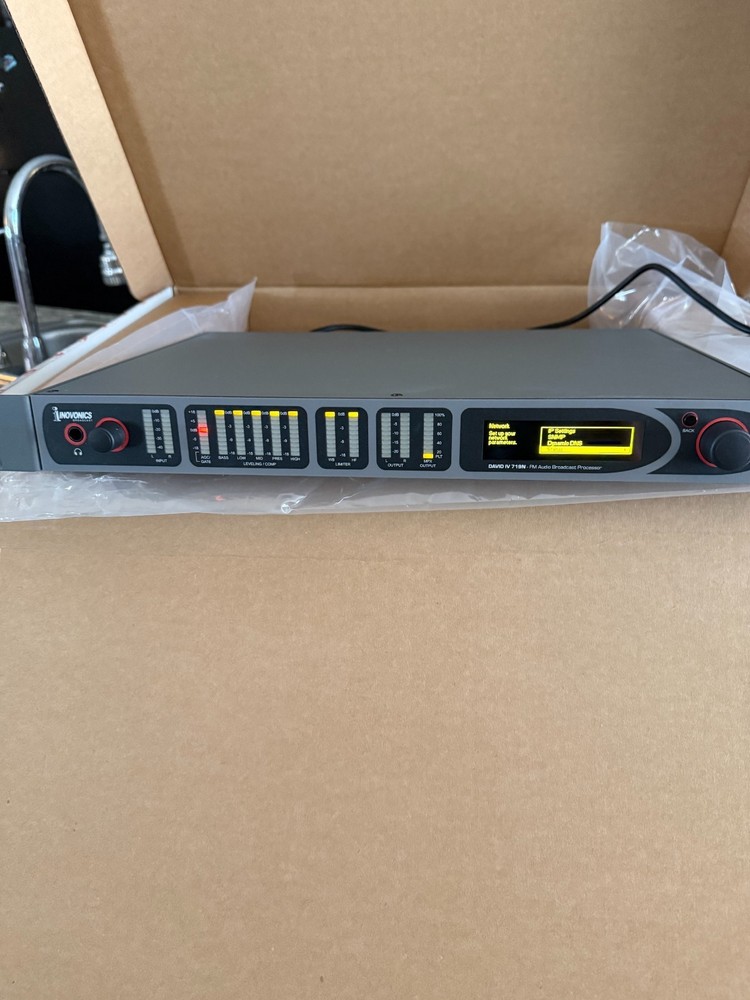 Inovonics 719 DAVID IV FM/HD boadcast Processor - New