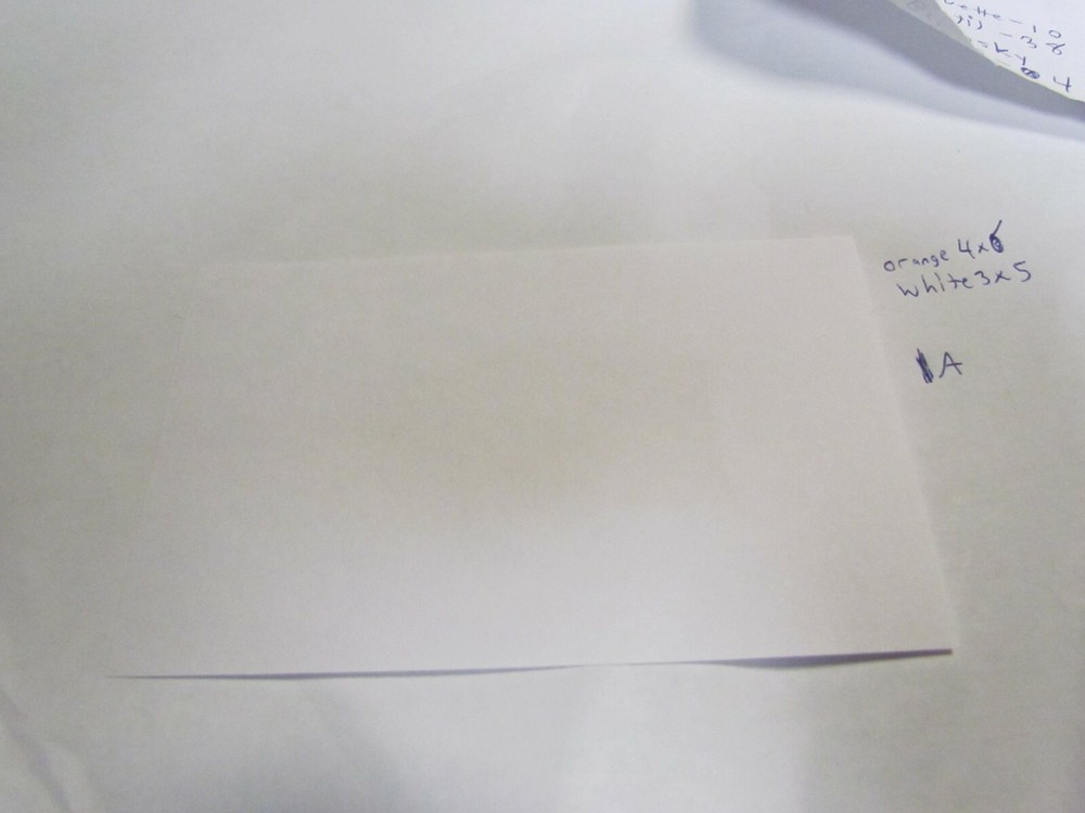 John Hetki autographed Cut/Index Card