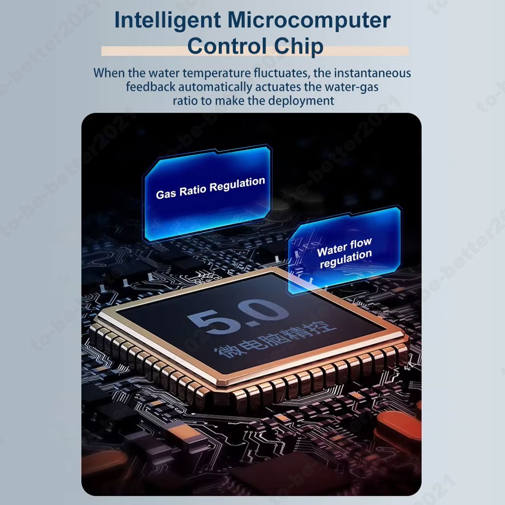 3500W Intelligent Electric Instant Shower Heater Water Kit For Bathroom Kitchen