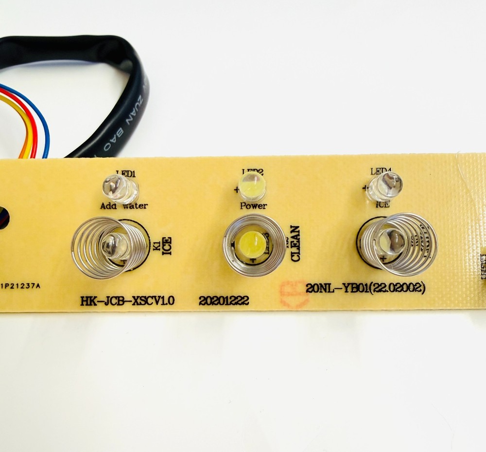 Insignia HK-JCB-XSCV1.0 Control Panel Button Board FROM NS-IMN44SS2 Ice maker