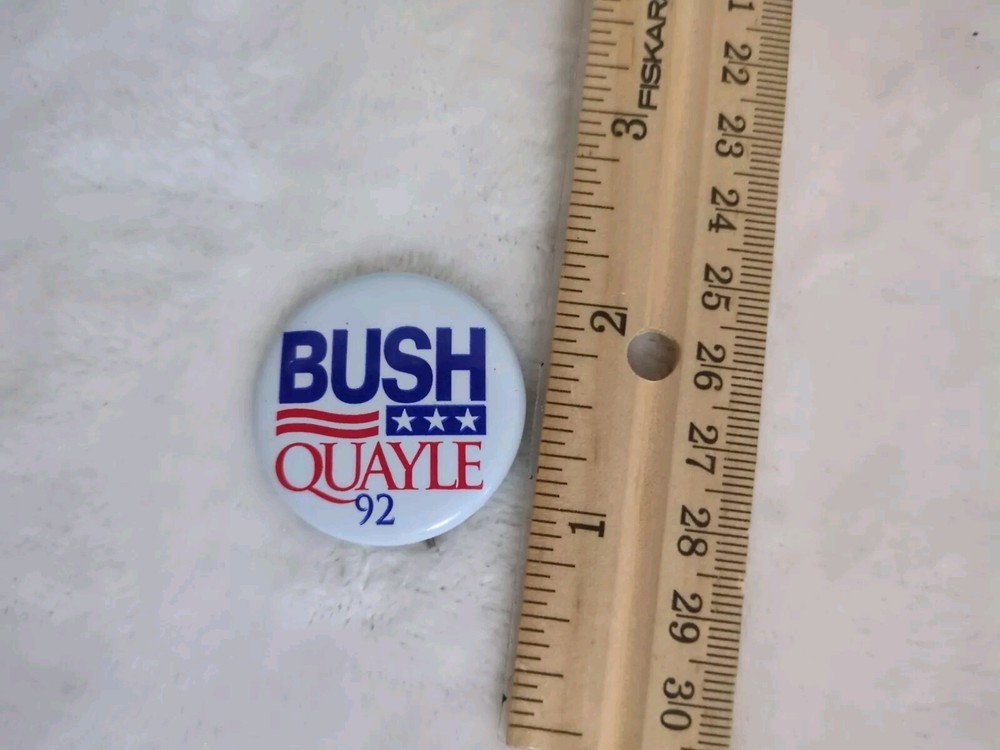 1992 Busch - Quayle Button Pins