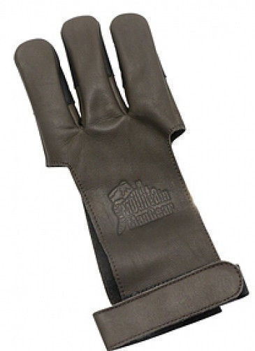 OMP Mountain Man Leather Shooting Glove - Brown Medium