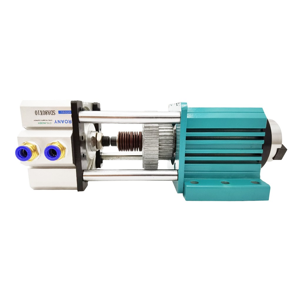 Unpowered Spindle Cylinder Pneumatic Semi-automatic Tool Change Spindle BT30