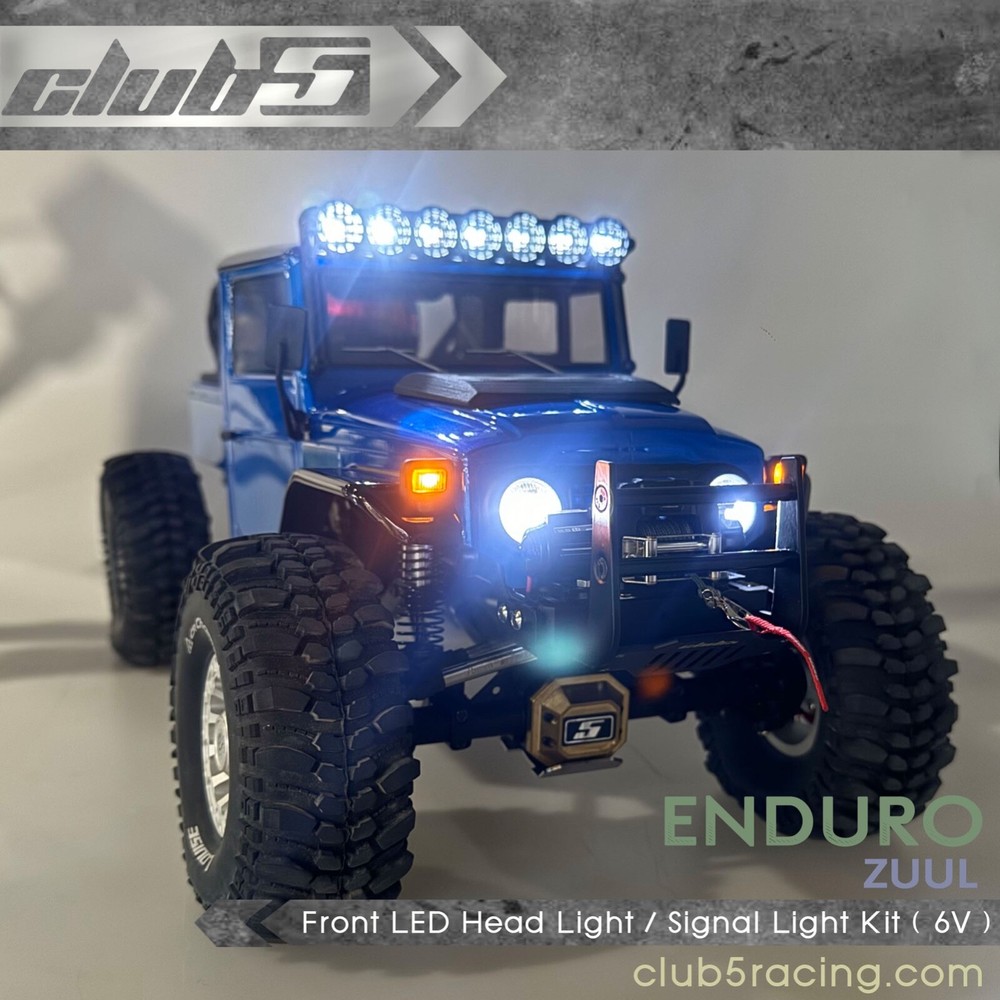 Front LED Head Light / Signal Light Kit for Element Enduro Zuul ( 6V )