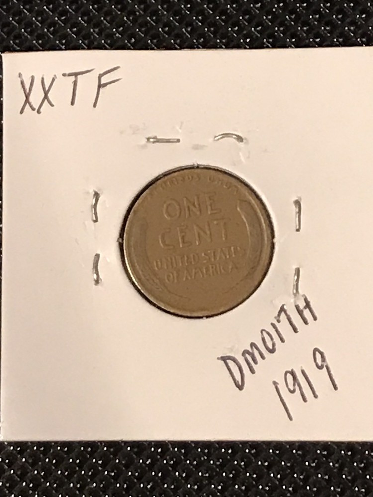 1919 Lincoln Cent F