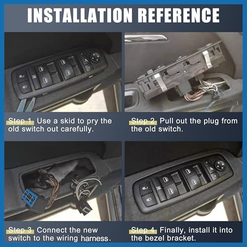 Front Left Driver Side Power Window Switch