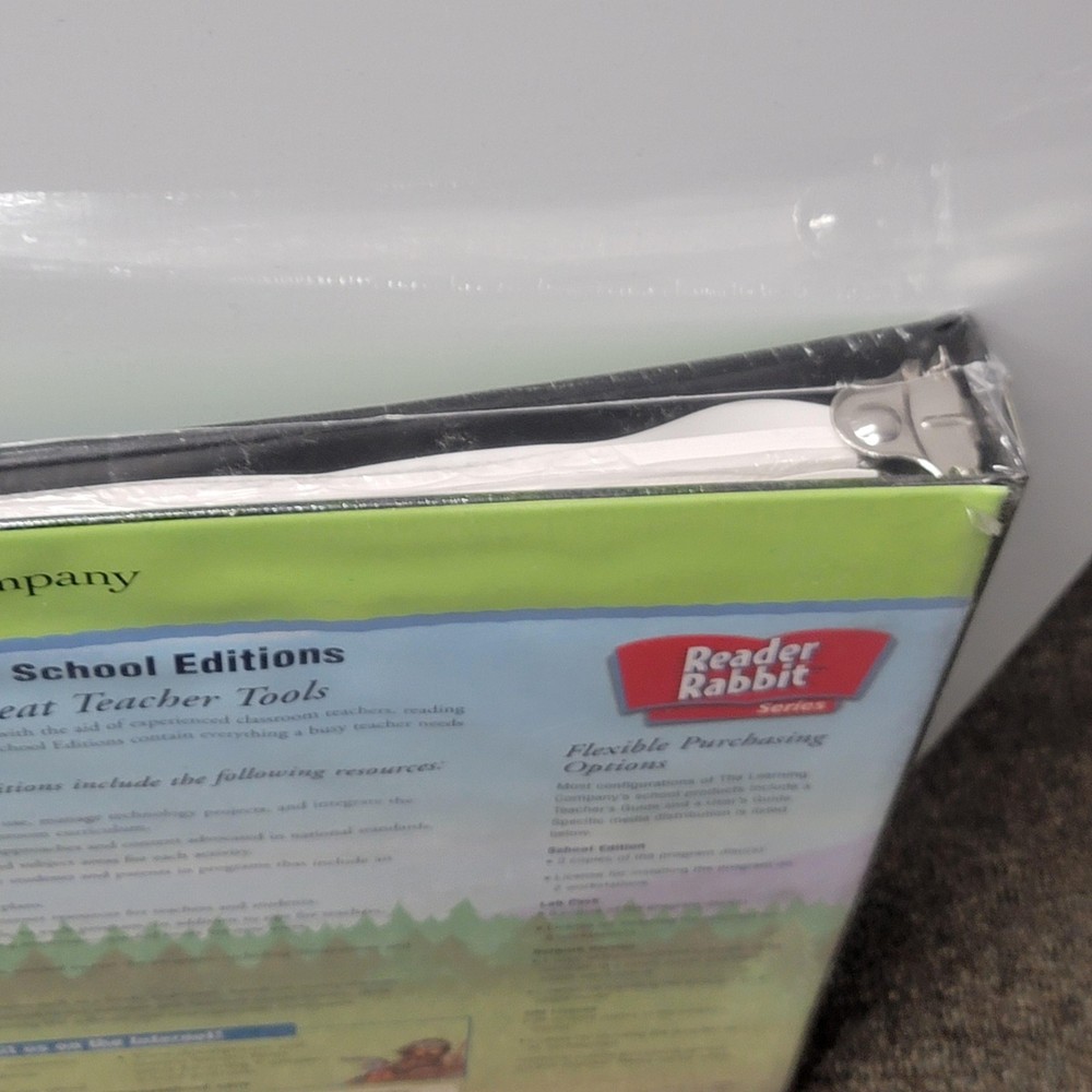 The Learning Company Reader Rabbit Series CD Lab Pack 6 User Mac Win Educational