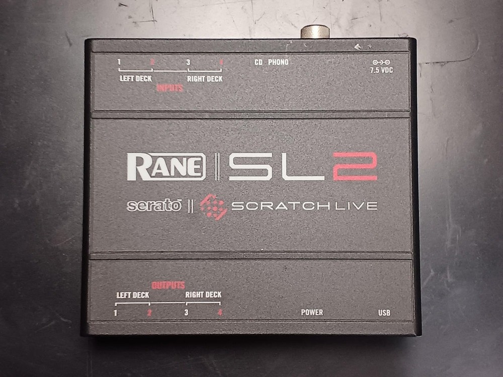 Rane SL2 USB Audio Interface for Serato Scratch Live Serato DJ DVS System
