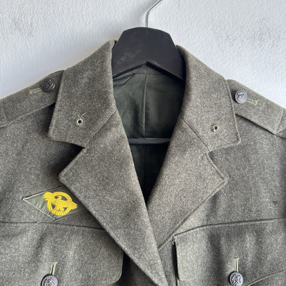 WWII USMC Marine Corps Uniform Patched FMF-PAC Command