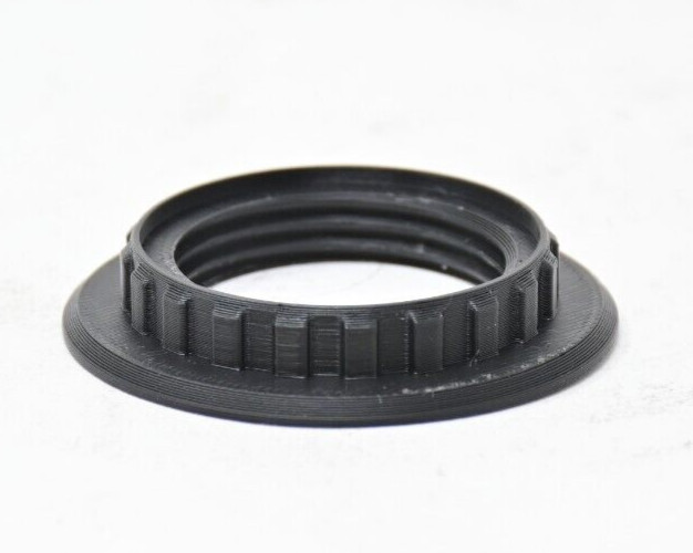 E26/E27 Light Socket Rings Lamp Shade Holder Adapter Ring Replacement Black