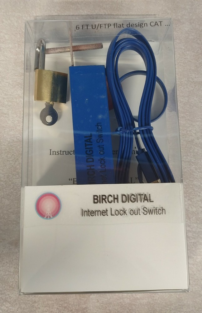 Internet Lock Out Switch by Birch Digital - Physical Internet Security