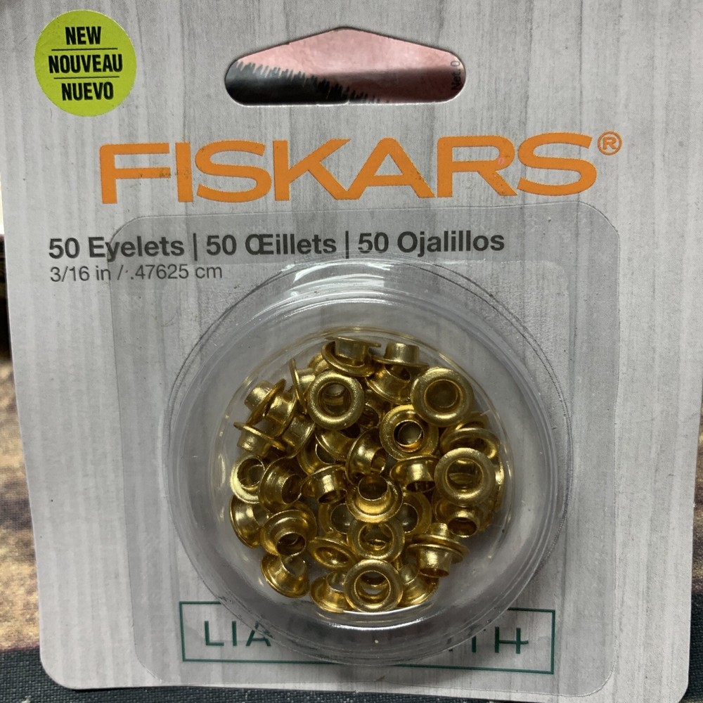 Fiskars Lia Griffith Eyelets-Gold