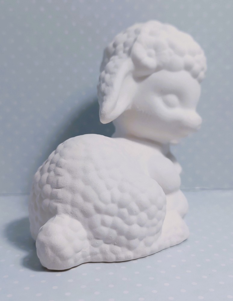Lamb ~ Ceramic Bisque Ready to Paint