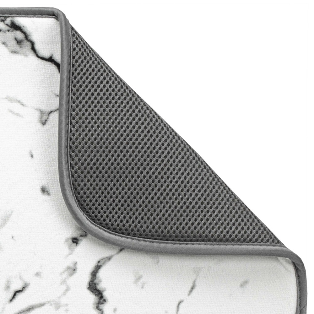 Mainstays Microfiber Dish Drying Mat Marble