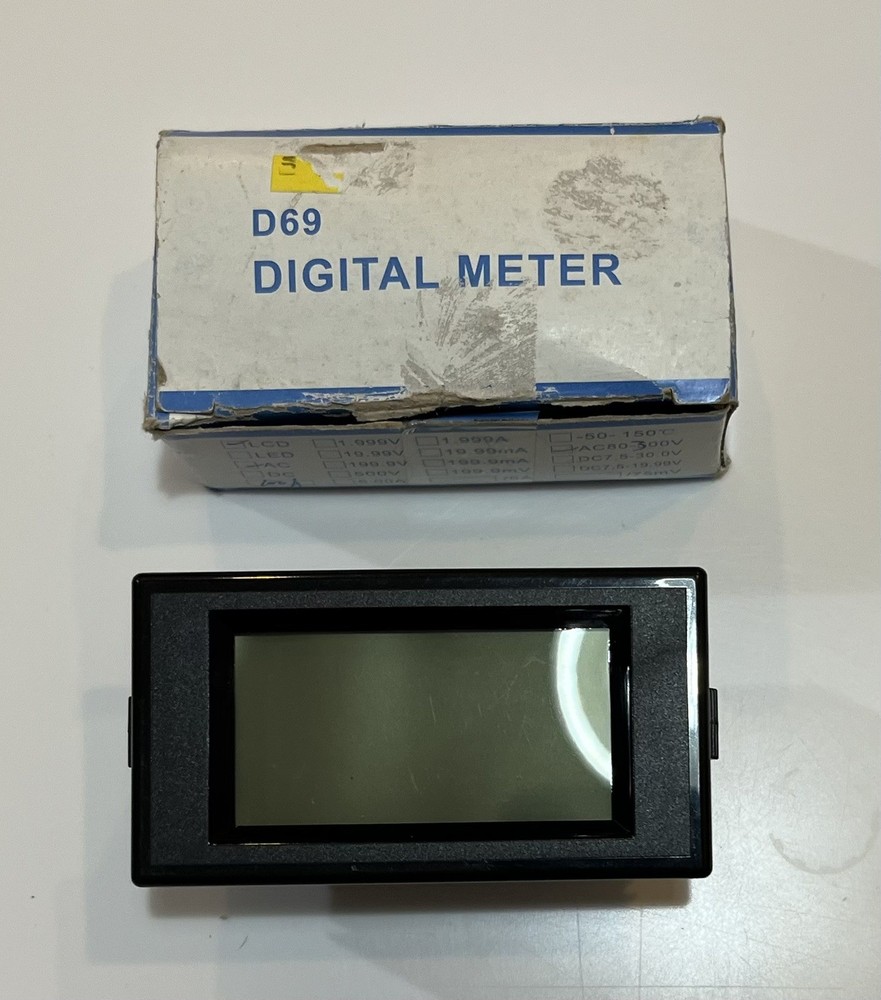 D69-2042 Digital Panel Meter New Open Box Free Ship