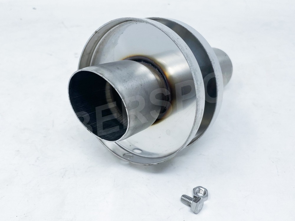 Silencer for Invidia N1 Exhaust with 101mm Tips